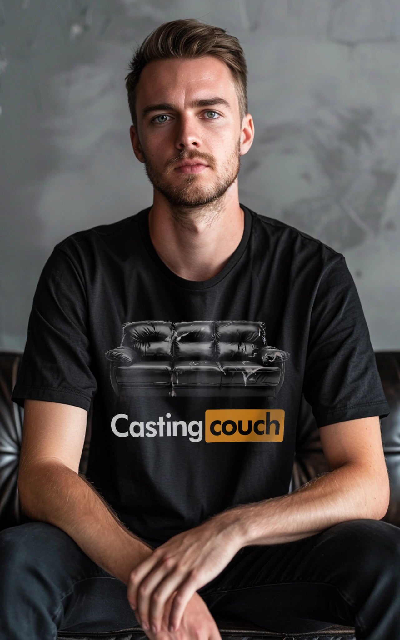 Casting Couch Meme T-Shirt Lustiges T-Shirt aus 100% Bio-Baumwolle – JOE  MOLESE