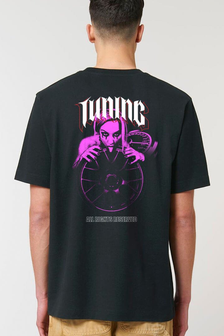 Tuning Rim Job Heavy Oversized Streetwear T-Shirt schwarz