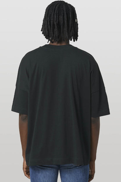 Fear of the dark Oversized Streetwear T-Shirt schwarz