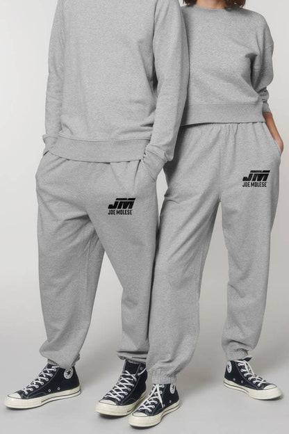 Klassische Unisex Jogginghose mit lässiger Passform grau