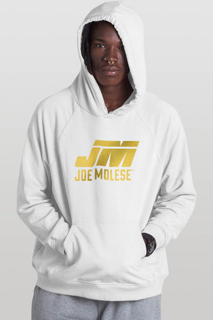 Joe Molese Premium Hoodie Gold Herren Hoodie weiß