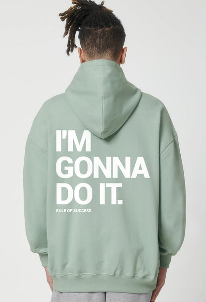 Unisex Heavy Hoodie für Macher I'm gonna do it Rule of success Blaugrün